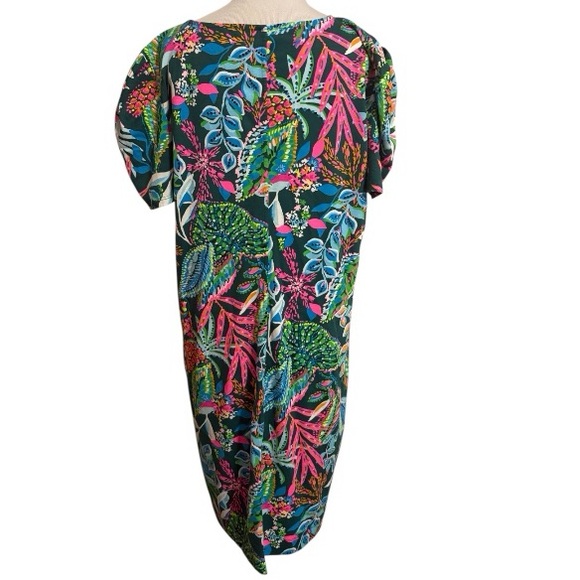 Lilly Pulitzer Size XL Dress Aleece Multi Sunshine Jungle - Picture 3 of 5